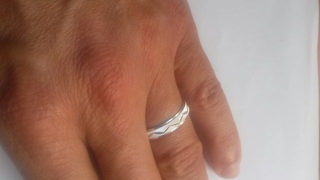 Alianzas de plata ley, unixex (precio por unidad)