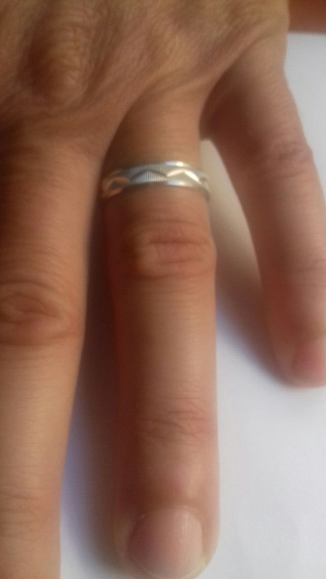 Alianzas de plata ley, unixex (precio por unidad)