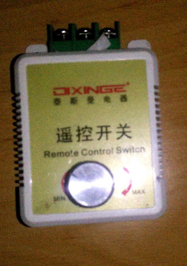 Encendido luces por sonido.