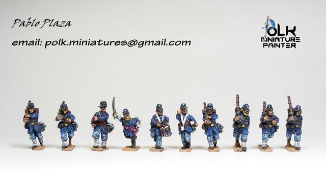 Pintura profesional miniaturas históricas.