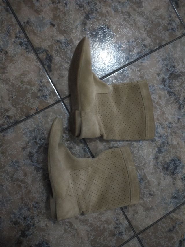 Botines de piel