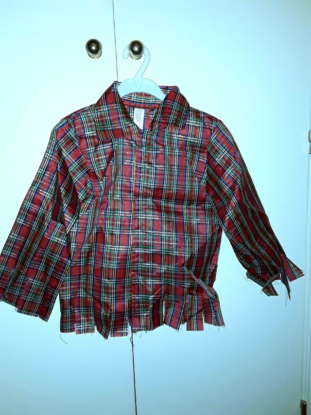 CAMISA DISFRAZ HOMBRE LOBO INFANTIL