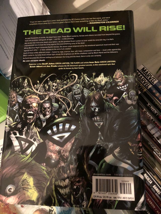 Blackest Night Hardcover