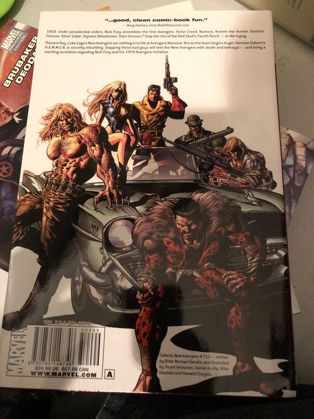 The new avengers vol 1 y2 hardcovers 