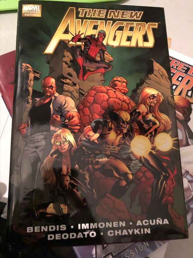 The new avengers vol 1 y2 hardcovers 