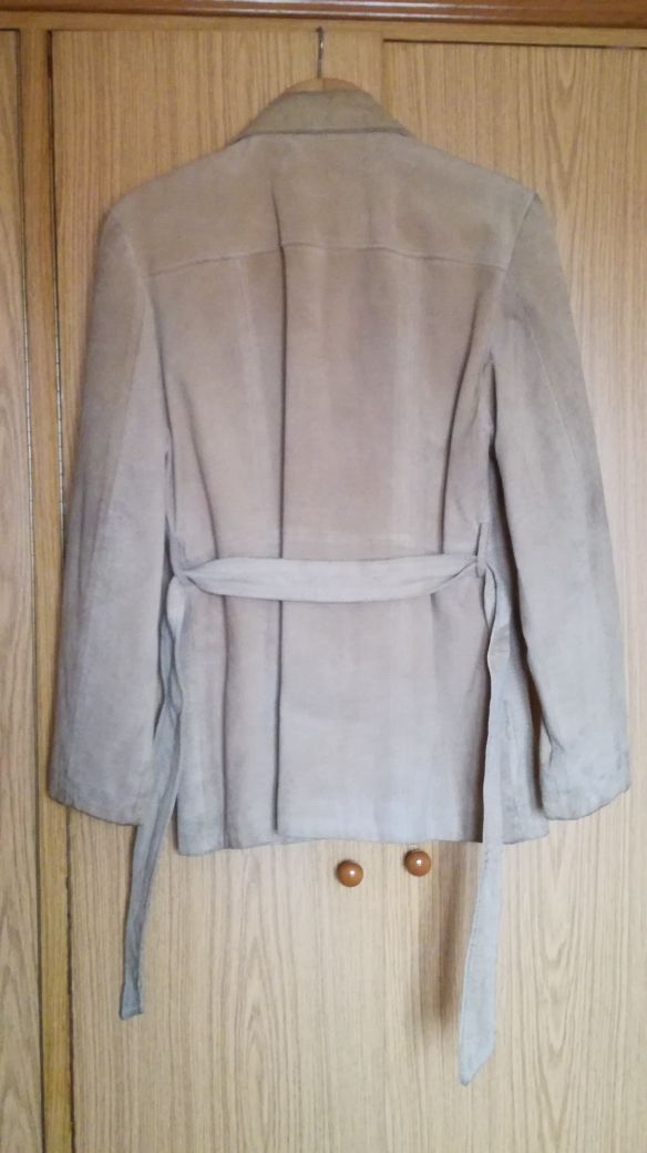 Abrigo/chaqueta mujer Zara 100% Ante