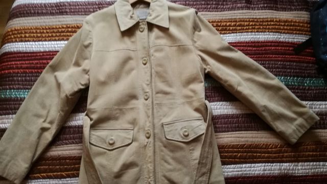 Abrigo/chaqueta mujer Zara 100% Ante