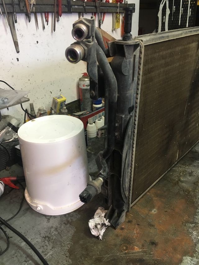 Radiador Audi a4 año 2002