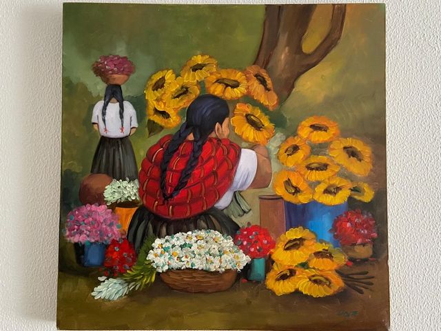 Cuadros lienzos y máscaras