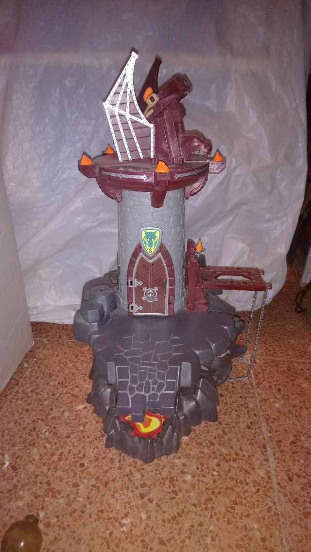 castillo, dragón, barco pirata... playmobil