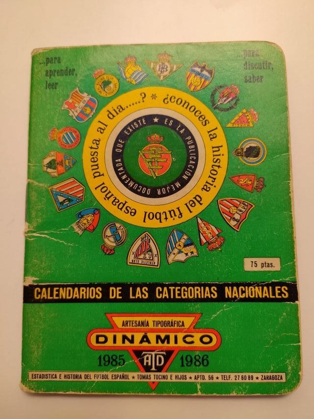 Calendario Dinámico fútbol