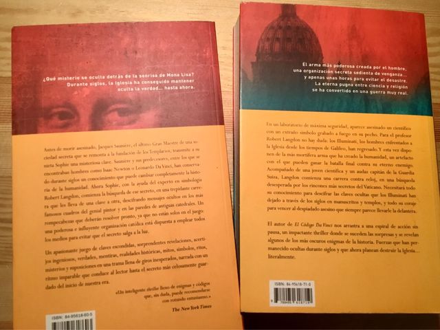 El código Da Vinci & Ángeles y Demonios
