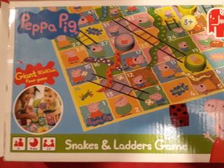 Peppa Pig Serpientes /& Escaleras Juego