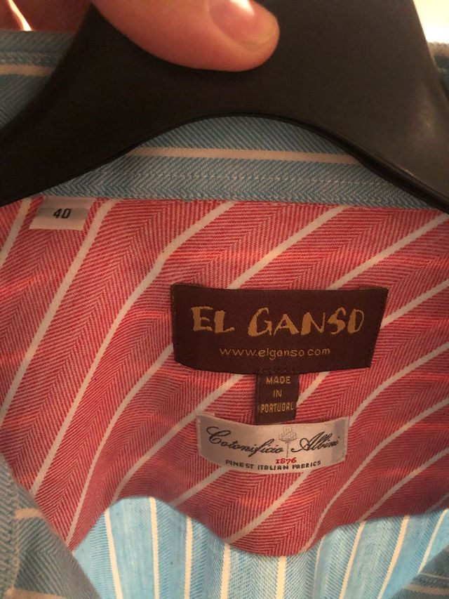 Camisa el ganso de rayas 