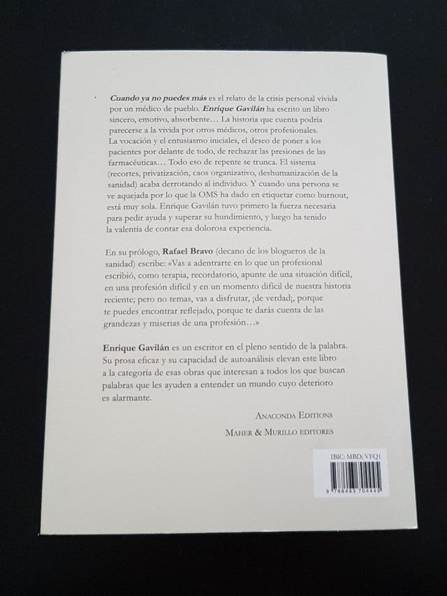 CUANDO YA NO PUEDES MAS