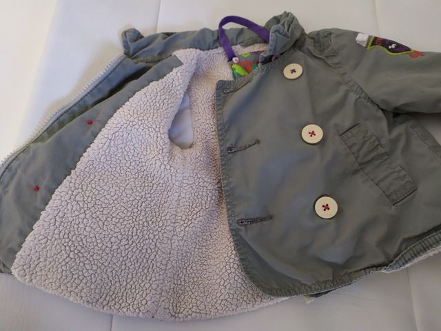 chaqueta bebe 3-6 meses borreguillo