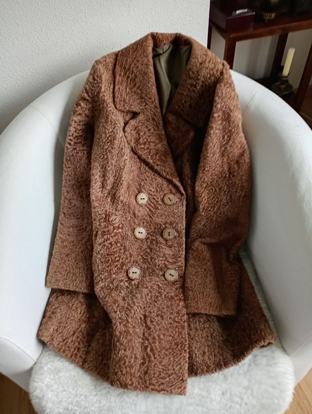Chaquetón Astracan Marron