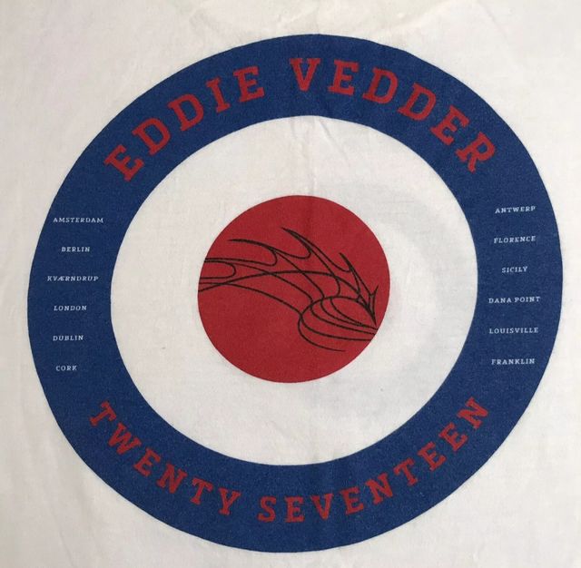 Camiseta de Eddie Vedder - Pearl Jam