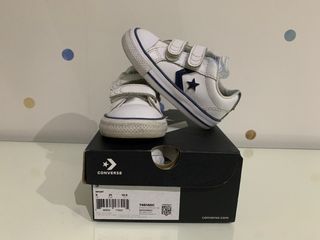 converse blancas talla 21