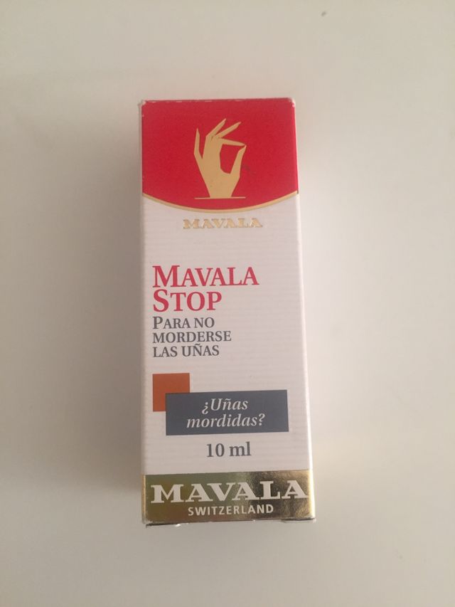 Esmalte transparente Mavala Stop. Nuevo