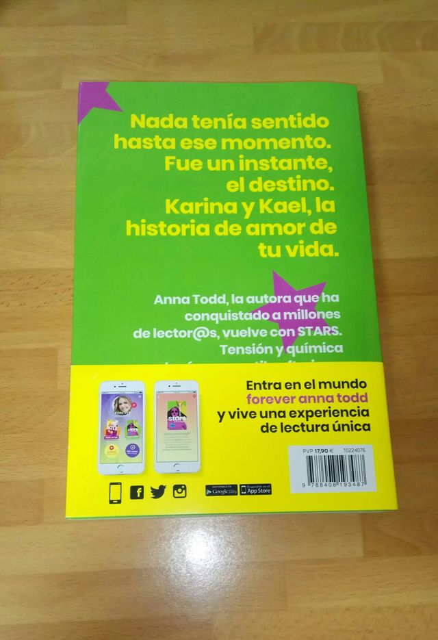 Libro "Stars, estrellas fugaces"