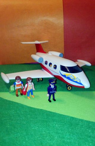 avion vacaciones playmobil