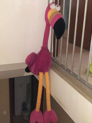 peluche flamenco gigante
