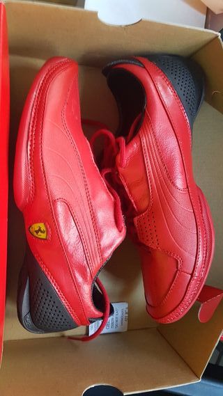 zapatillas puma ferrari amarillas