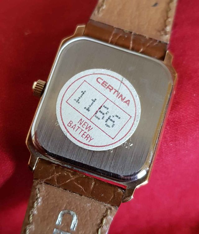 876-RELOJ CERTINA, vintage, NOS (new old stock)