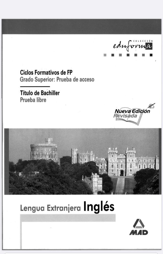 Libros Prueba De Acceso Grado Superior De Segunda Mano Por