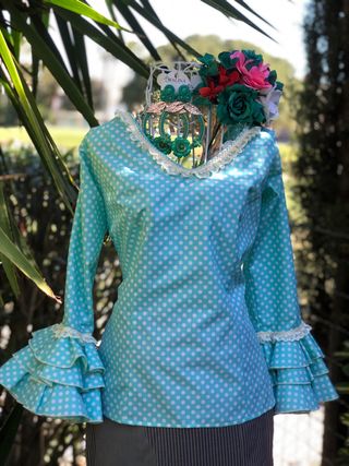 Camisa de flamenca