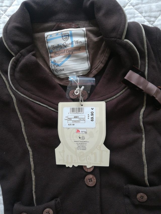 AMERICANA CHAQUETA NIÑA TALLA 4