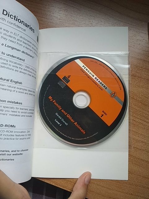 Libro My family and Other Animals + CD en inglés