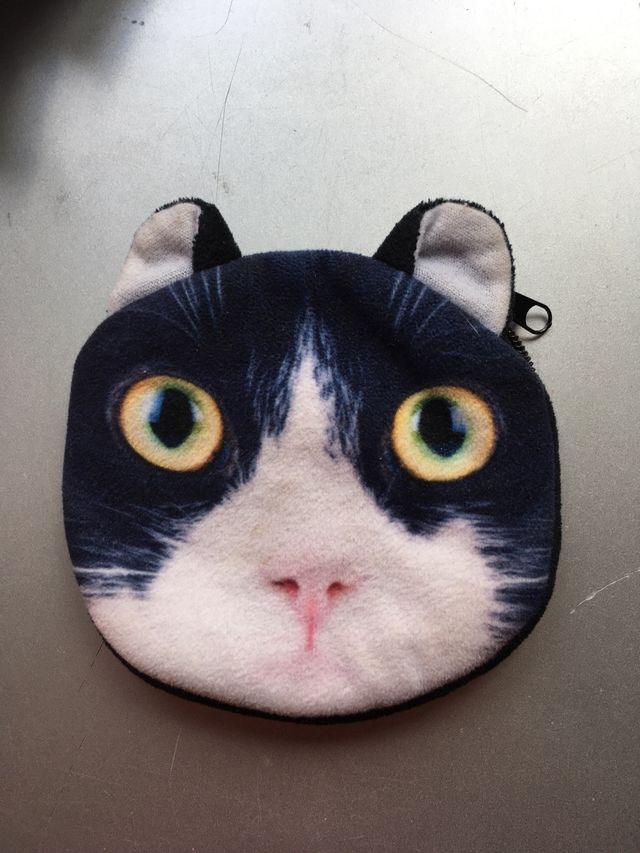 Monedero gato