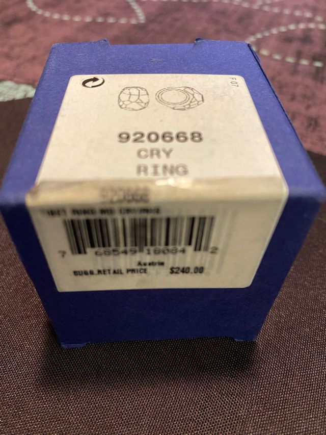 Anillo Swarovski 92066