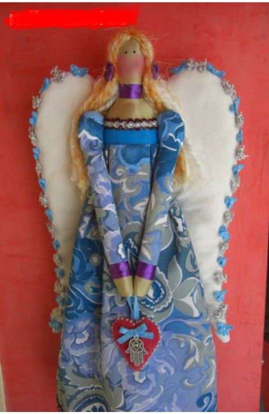 Muñeca Tilda Ángel Vintage