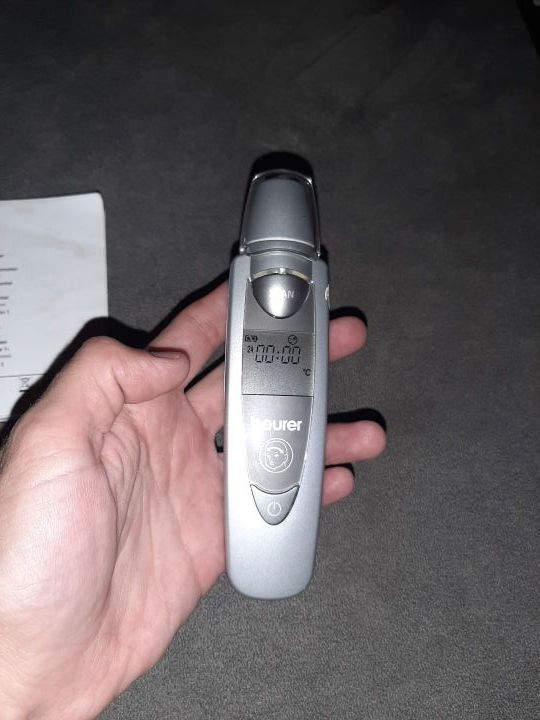 termometro eléctrico frontal 3 en 1