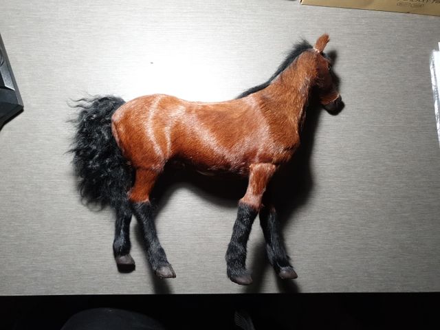 Caballo miniatura PELO DE CABALLO