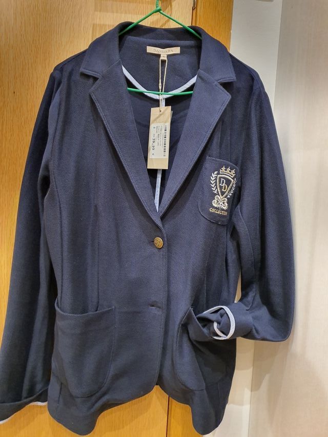 Americana azul marino Nueva, S