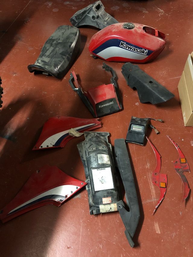 Piezas, repuestos, kawasaki 400 Gpz