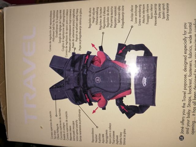 Mochila porta-bebé Jane