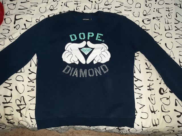 SUDADERA DE DOPE DIAMOND XXL