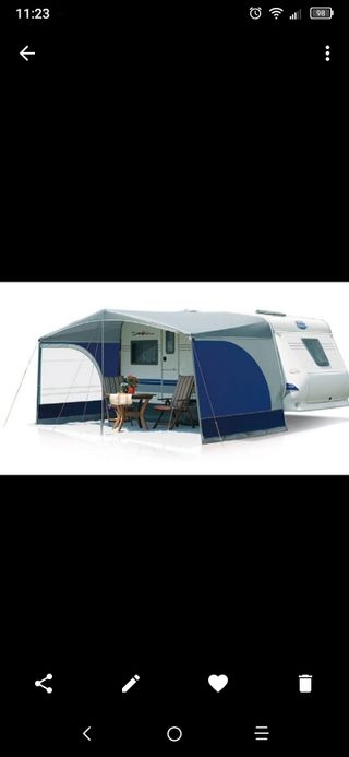 Toldo caravana de segunda mano en WALLAPOP