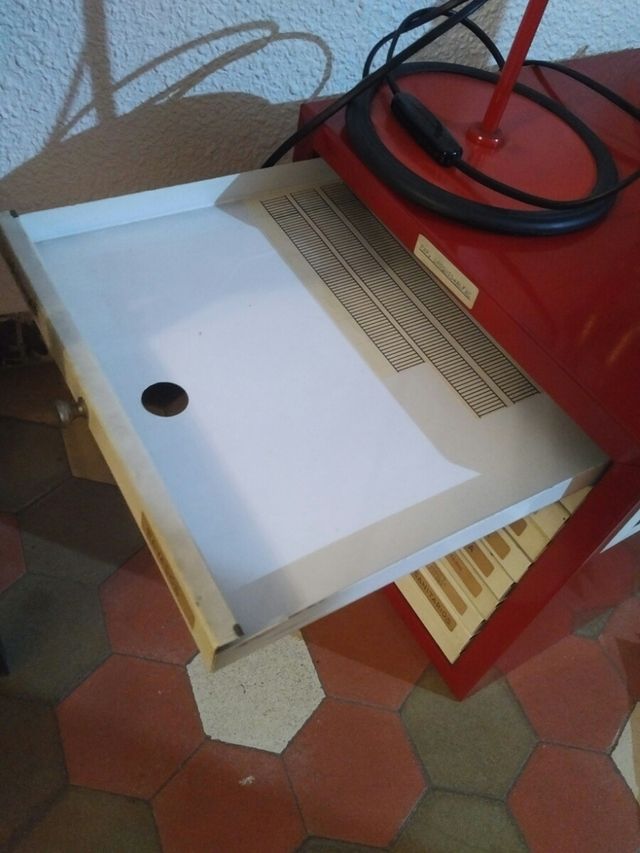 Archivador vintage Letraset