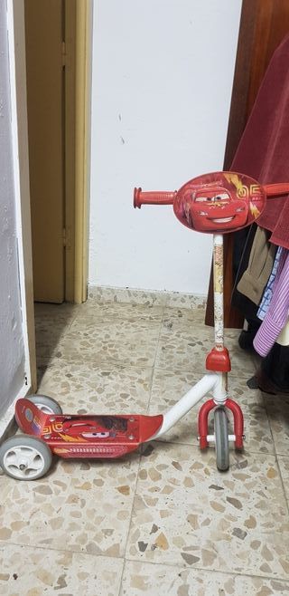 patinete rayo mcqueen