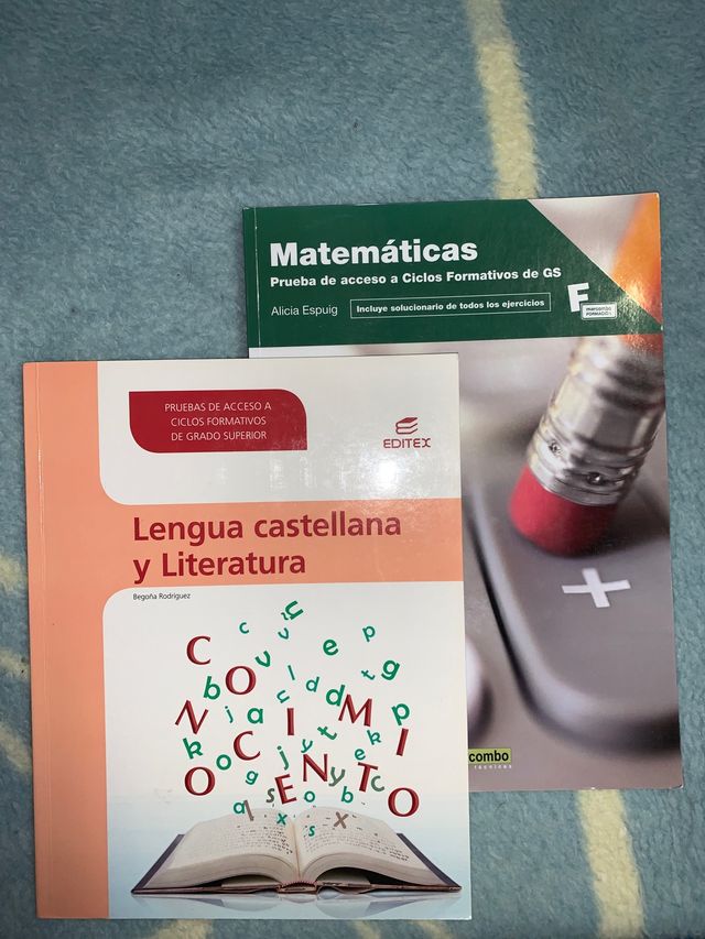 Libros Prueba Acceso Grado Superior De Segunda Mano Por 30