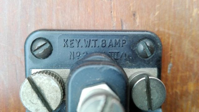 MANIPULADOR MORSE Y TELEGRAFIA 1934 ANTIGUO