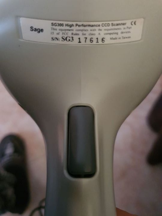 Pistola de Codigos de Barras