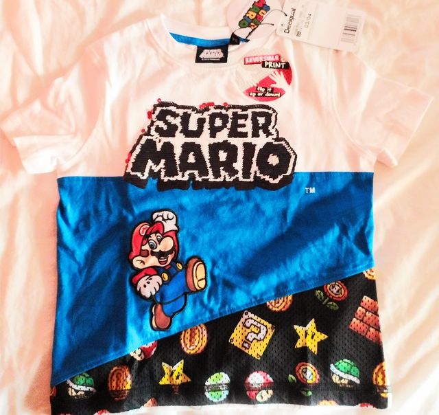 CAMISETA MARIO BROS Talla 3-4