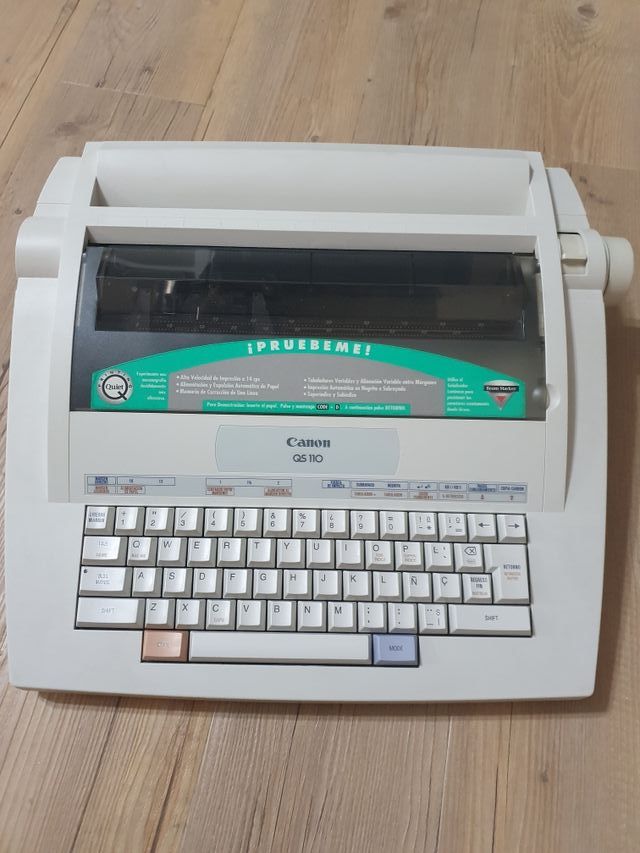 Maquina de escribir Canon